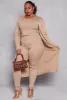 Plus Size Daisy Ribbed Knit Duster sold by Rainbow
