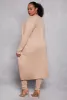 Plus Size Daisy Ribbed Knit Duster sold by Rainbow