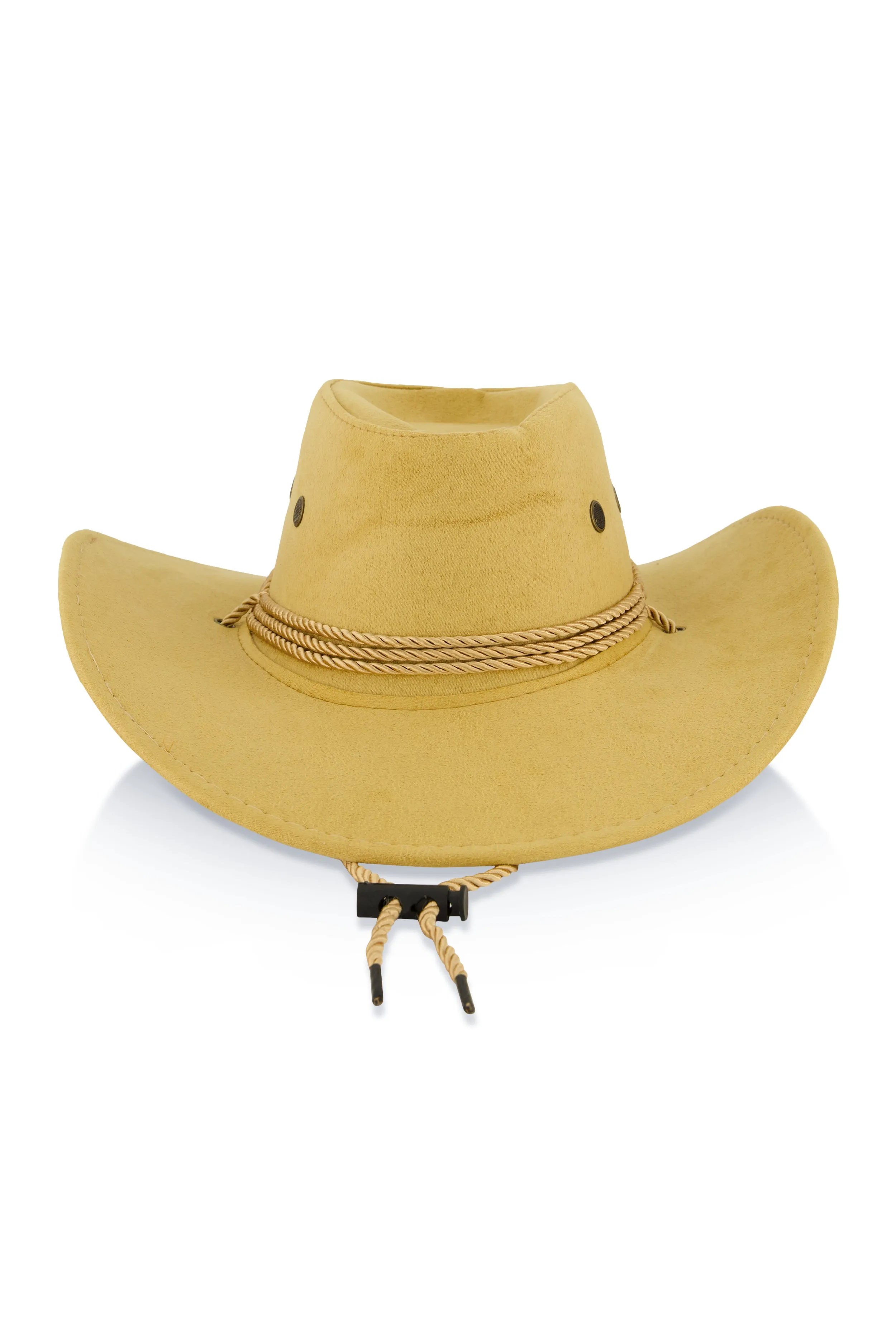 Faux Suede Chin Strap Cowboy Hat sold by Rainbow product image thumbnail 2