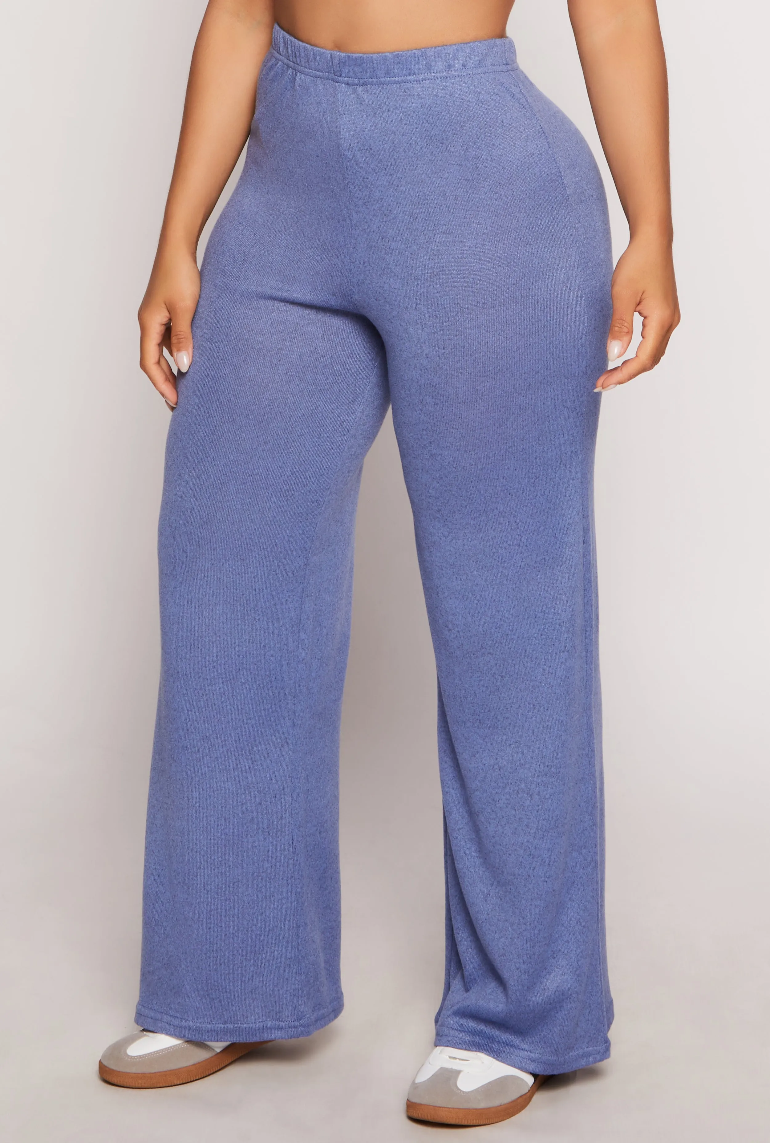 Brushed Knit Wide Leg Sweatpants sold by Rainbow product image thumbnail 2
