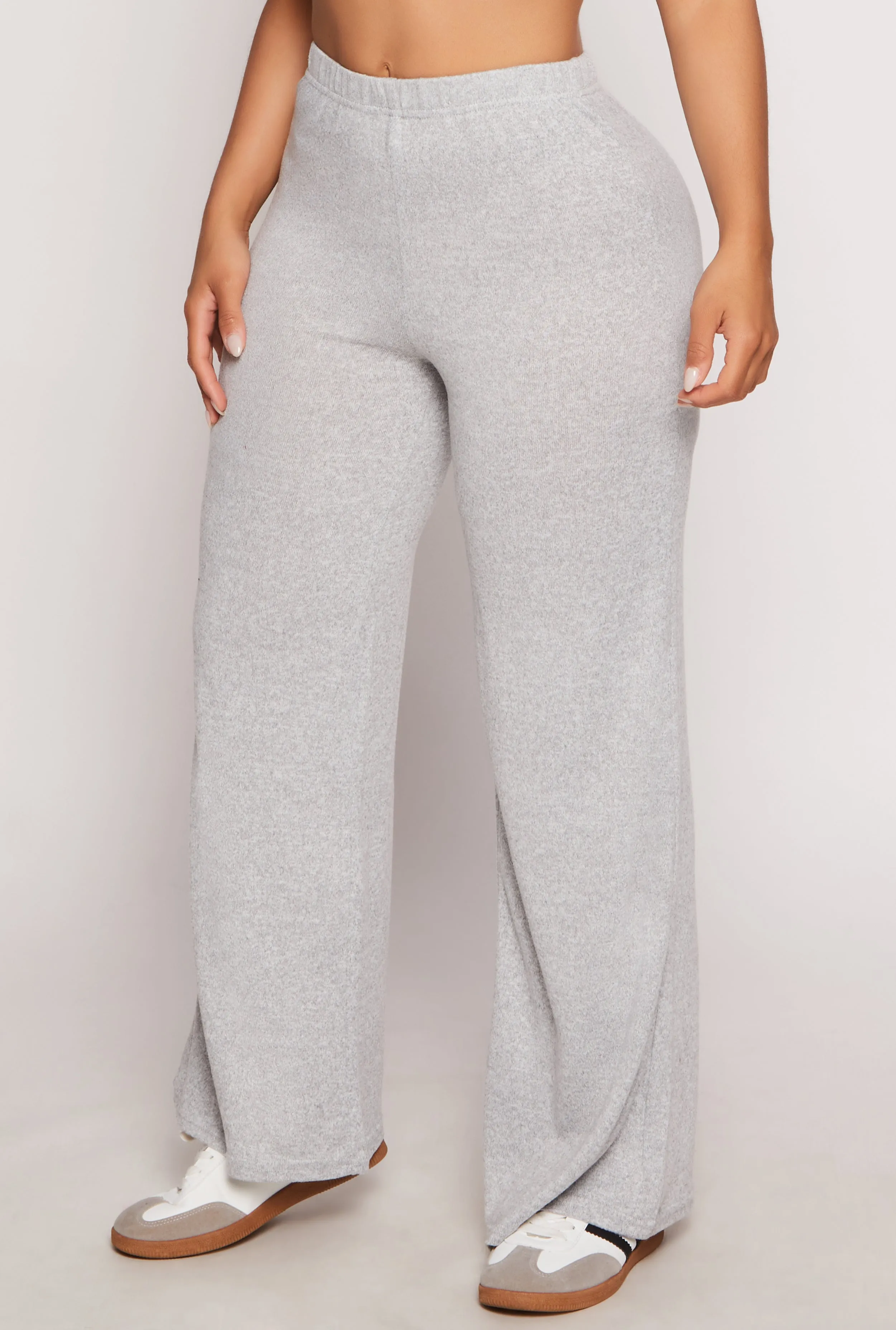Brushed Knit Wide Leg Sweatpants sold by Rainbow product image thumbnail 2
