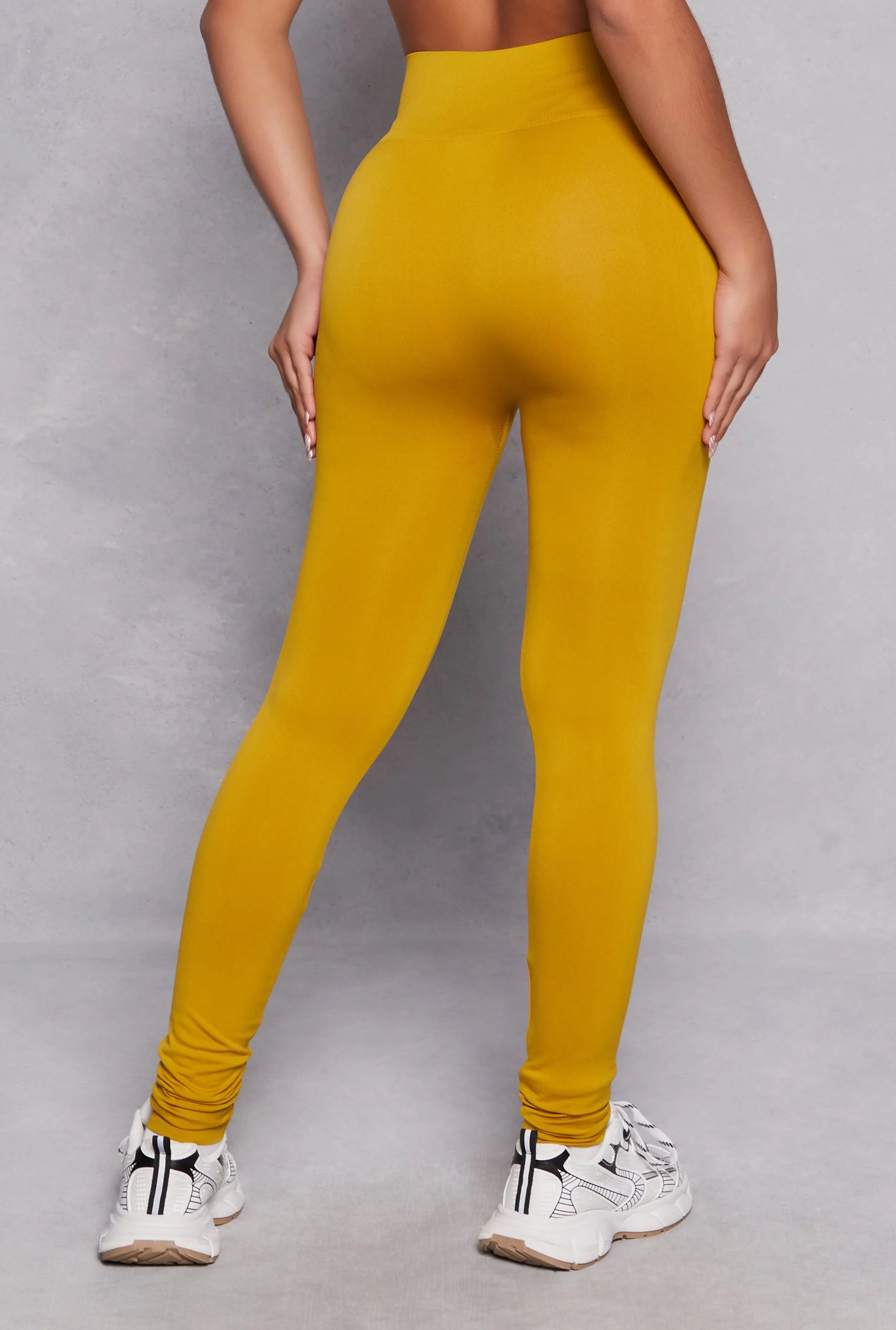 Seamless High Waist Leggings sold by Rainbow product image thumbnail 3