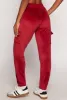 Velour Cargo Pocket Sweatpants sold by Rainbow