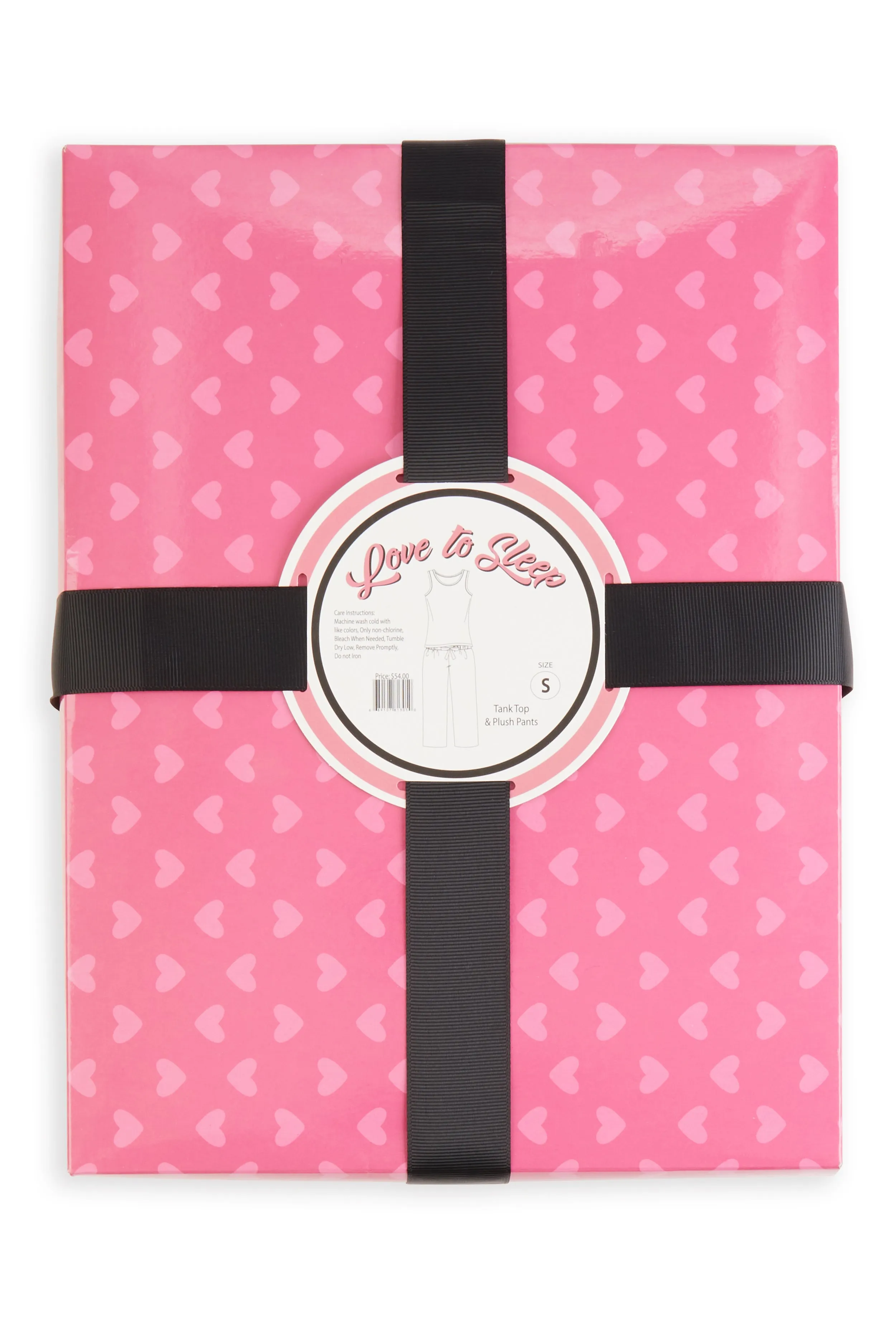 Babe Checkered Print Pajama Tank Top and Pants Set sold by Rainbow product image thumbnail 5