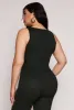 Plus Size Daisy Ribbed Knit Tank Top sold by Rainbow