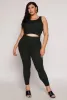 Plus Size Daisy Ribbed Knit Tank Top sold by Rainbow