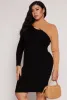 Plus Size Color Block Keyhole Sweater Dress sold by Rainbow