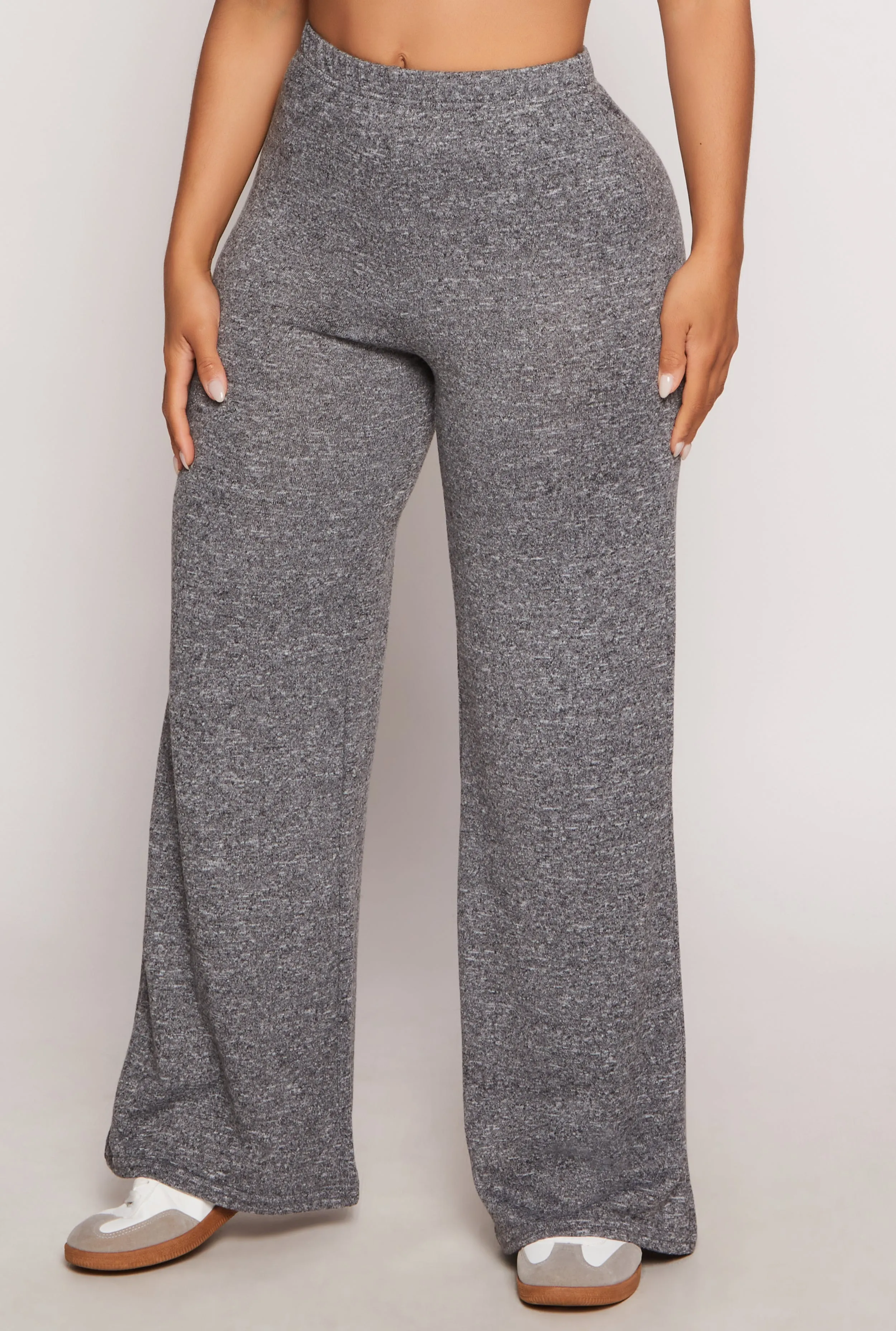 Brushed Knit Wide Leg Sweatpants sold by Rainbow product image thumbnail 2