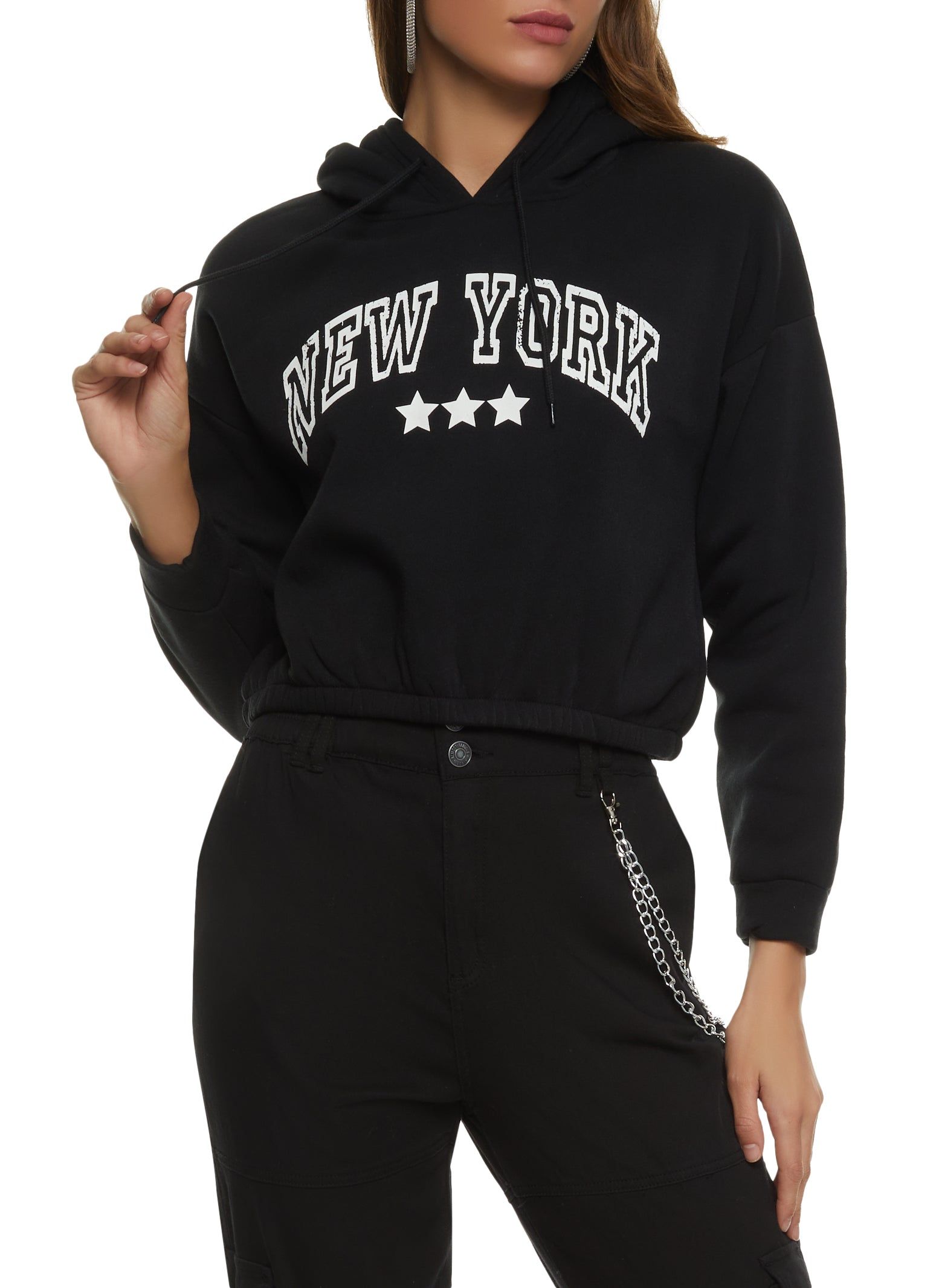 City Graphic Pullover Hoodie sold by Rainbow