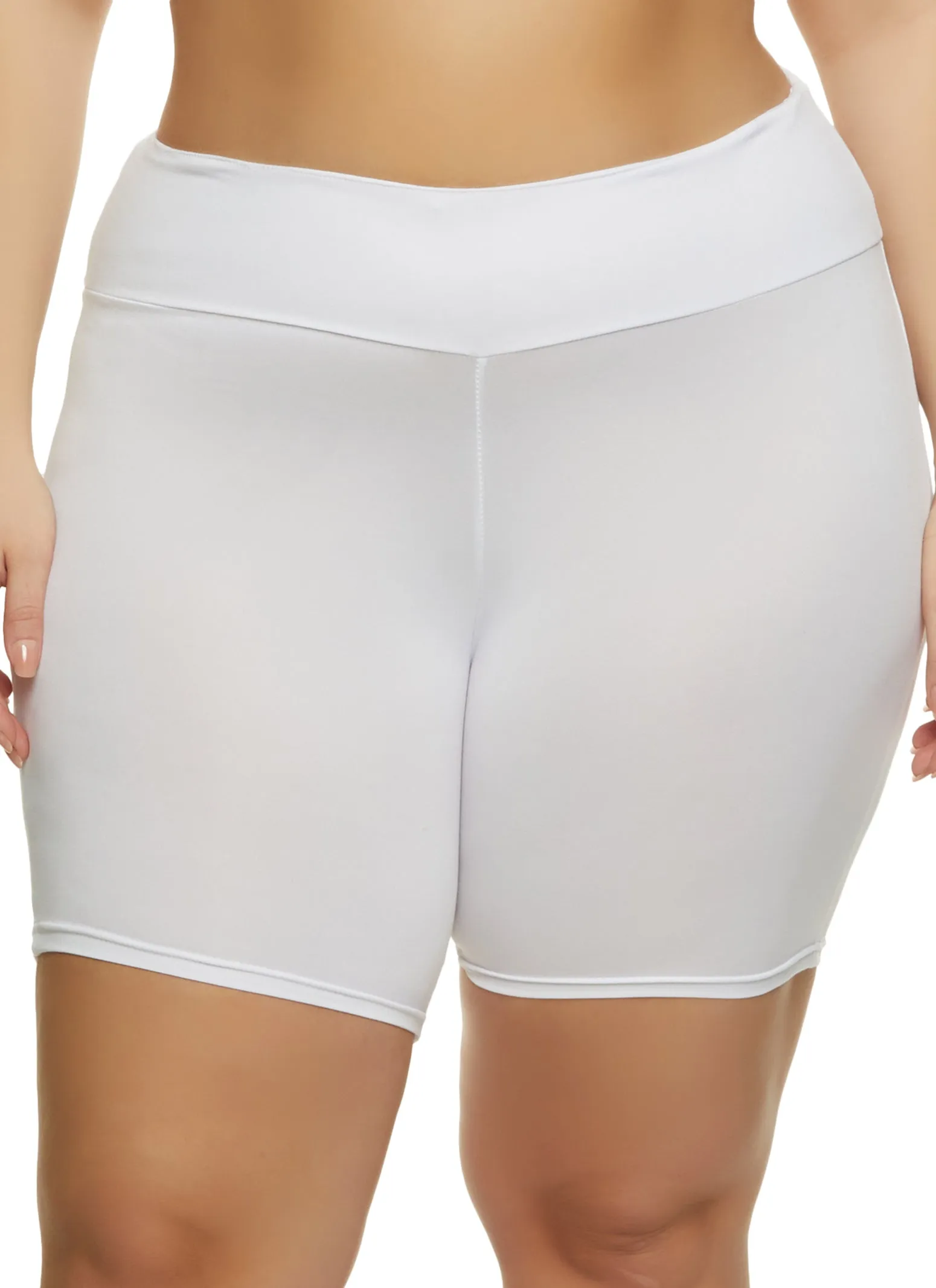 Plus Size Cycling Shorts sold by Rainbow
