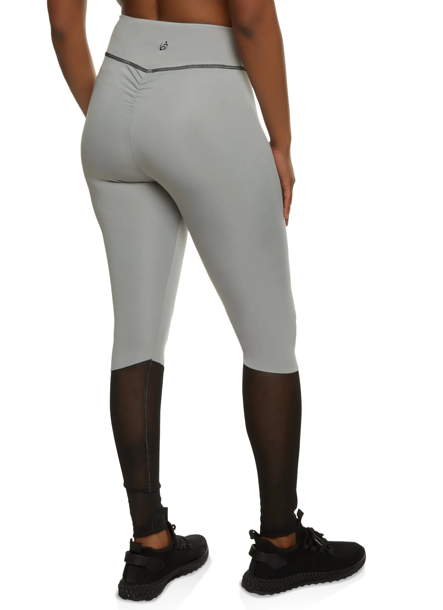 Mesh Color Block Leggings sold by Rainbow product image thumbnail 3