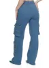 Denim Wide Leg Daisy Jeans sold by Rainbow