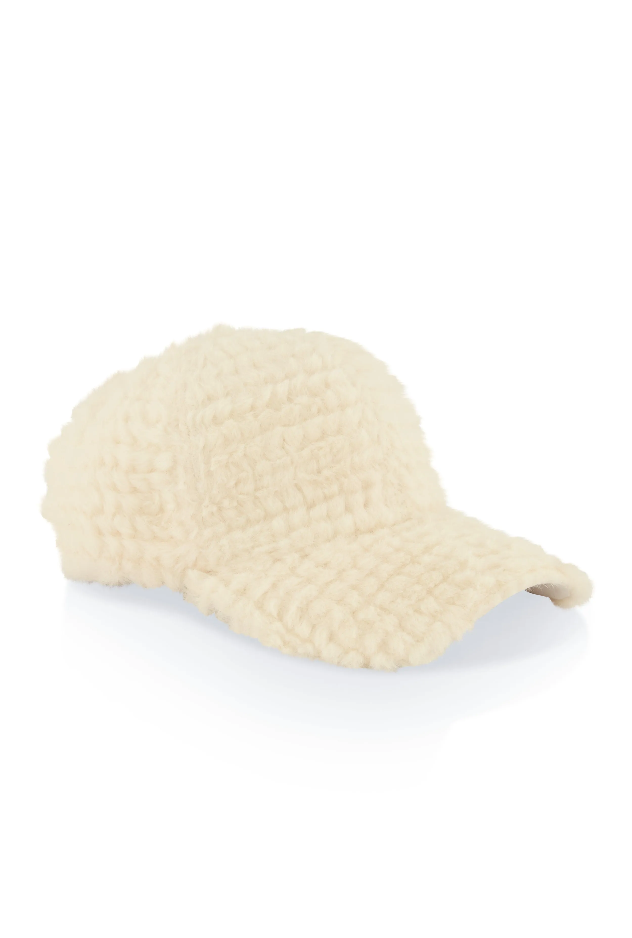 Faux Fur Baseball Cap sold by Rainbow product image thumbnail 3