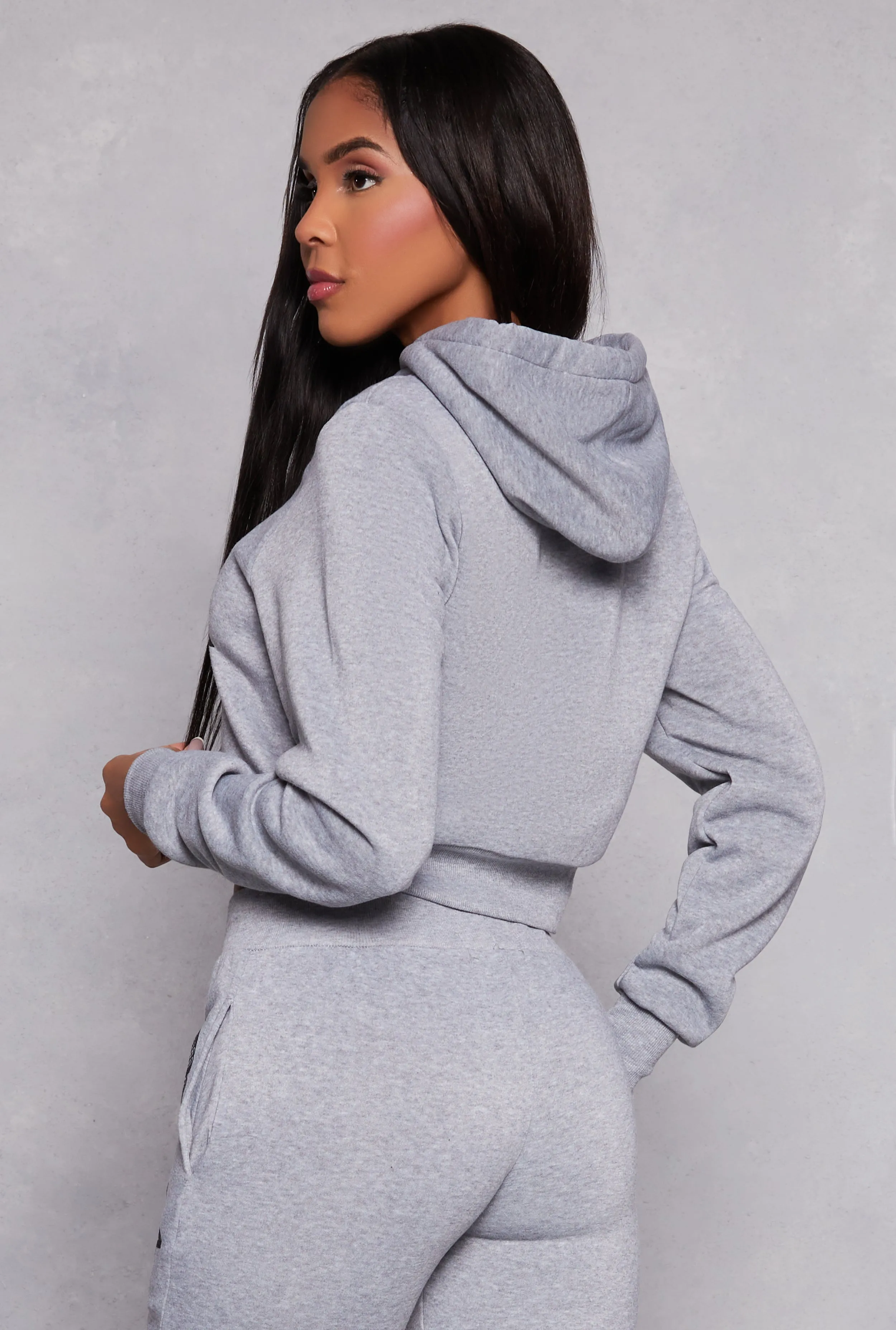 Butterfly Cropped Hoodie sold by Rainbow product image thumbnail 3