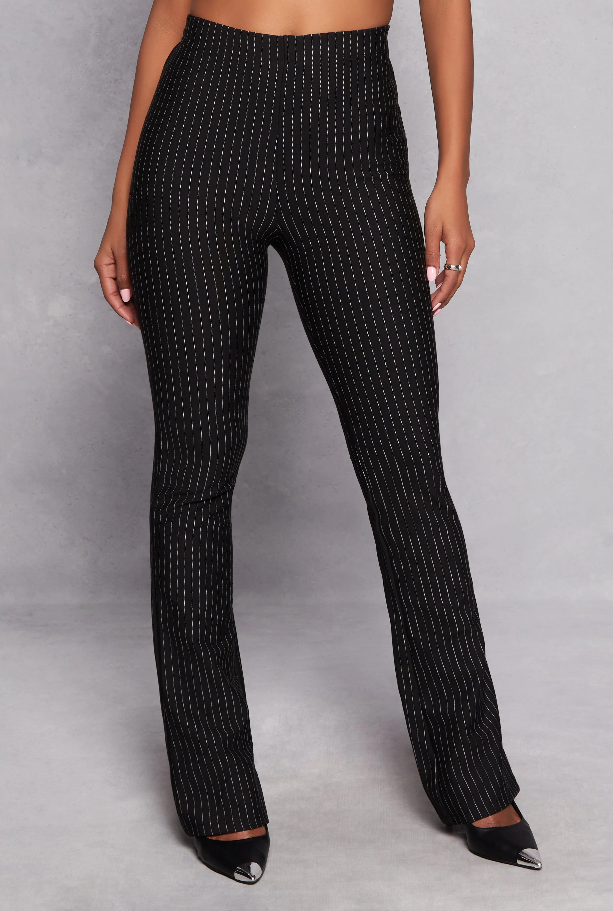Pinstripe High Waisted Dress Pants sold by Rainbow product image thumbnail 2