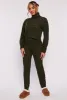 Cable Knit Turtleneck Cropped Sweater sold by Rainbow