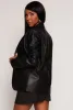 Faux Leather Blazer sold by Rainbow