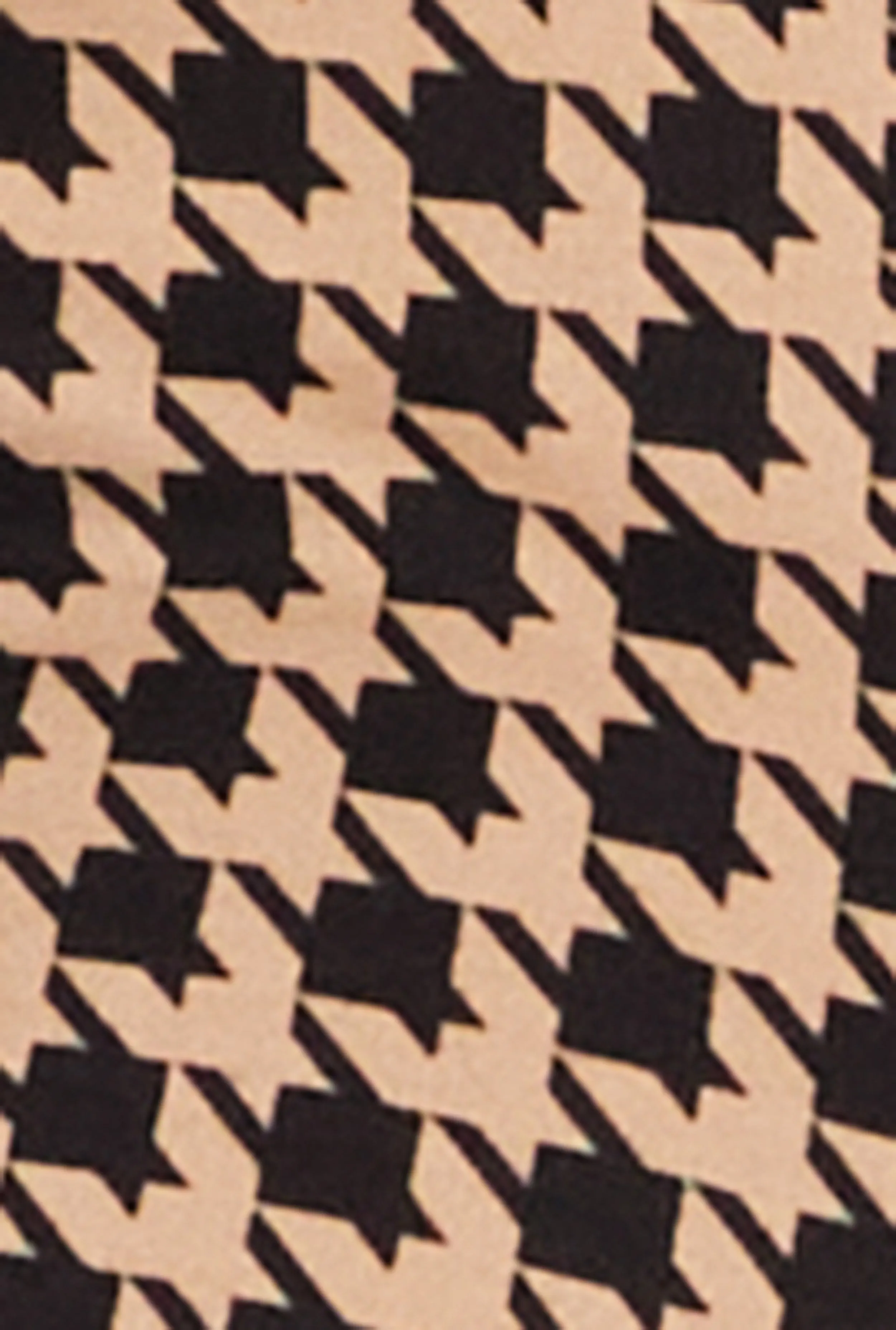 Plus Size Houndstooth Half Zip Midi Dress sold by Rainbow product image thumbnail 4