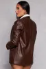 Faux Leather Blazer sold by Rainbow