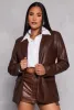 Faux Leather Blazer sold by Rainbow