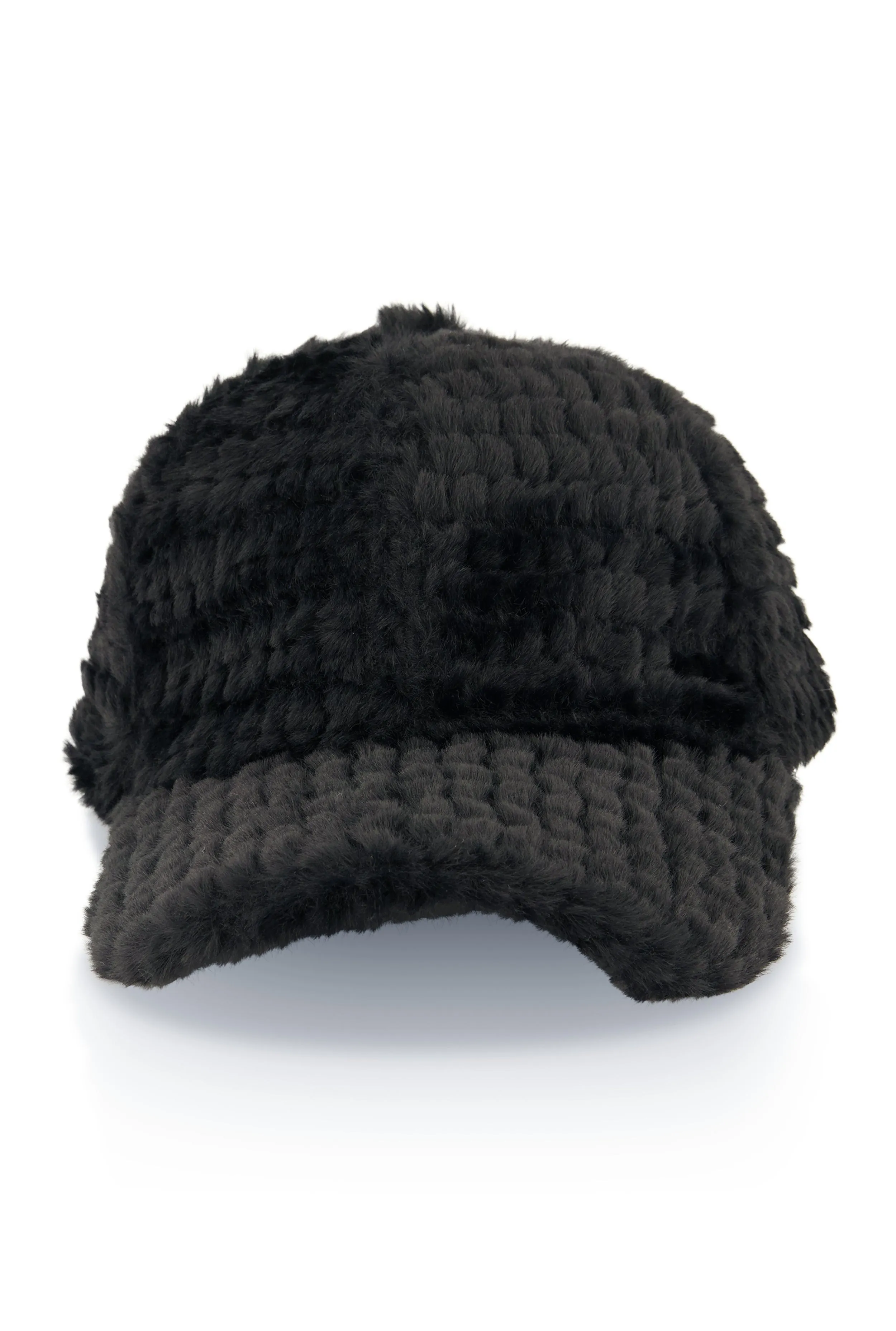 Faux Fur Baseball Cap sold by Rainbow product image thumbnail 2