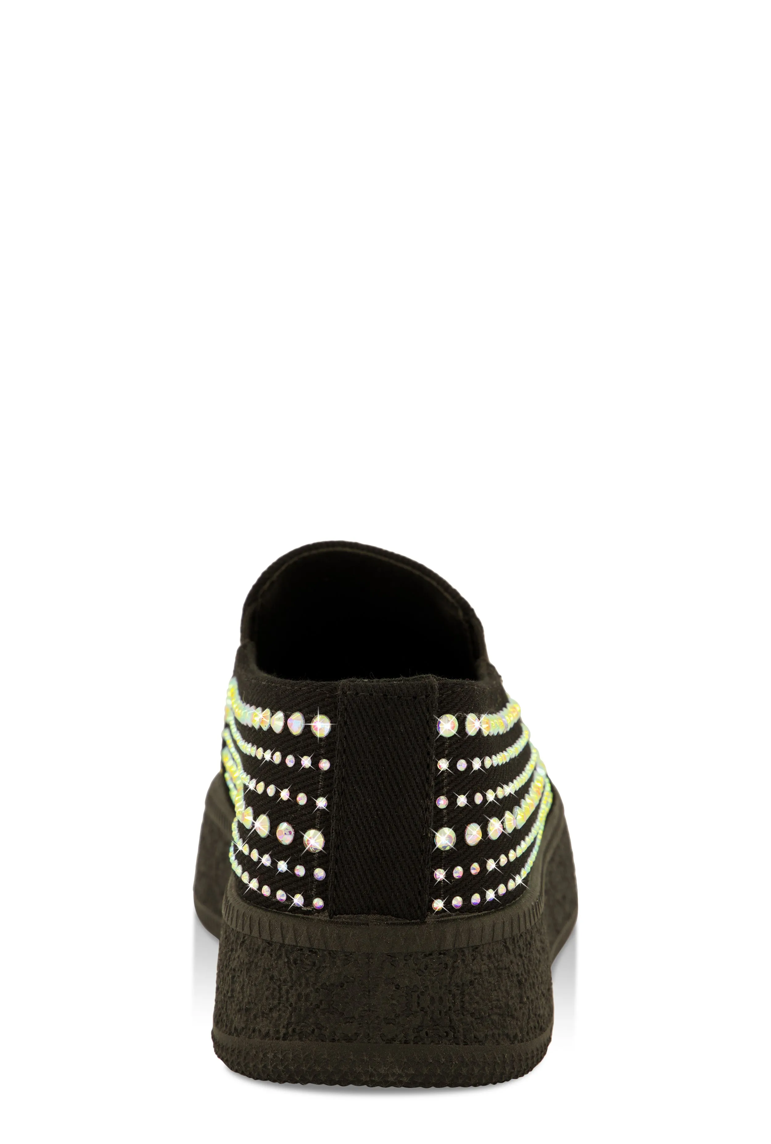 Rhinestone Slip On Platform Sneakers sold by Rainbow product image thumbnail 3