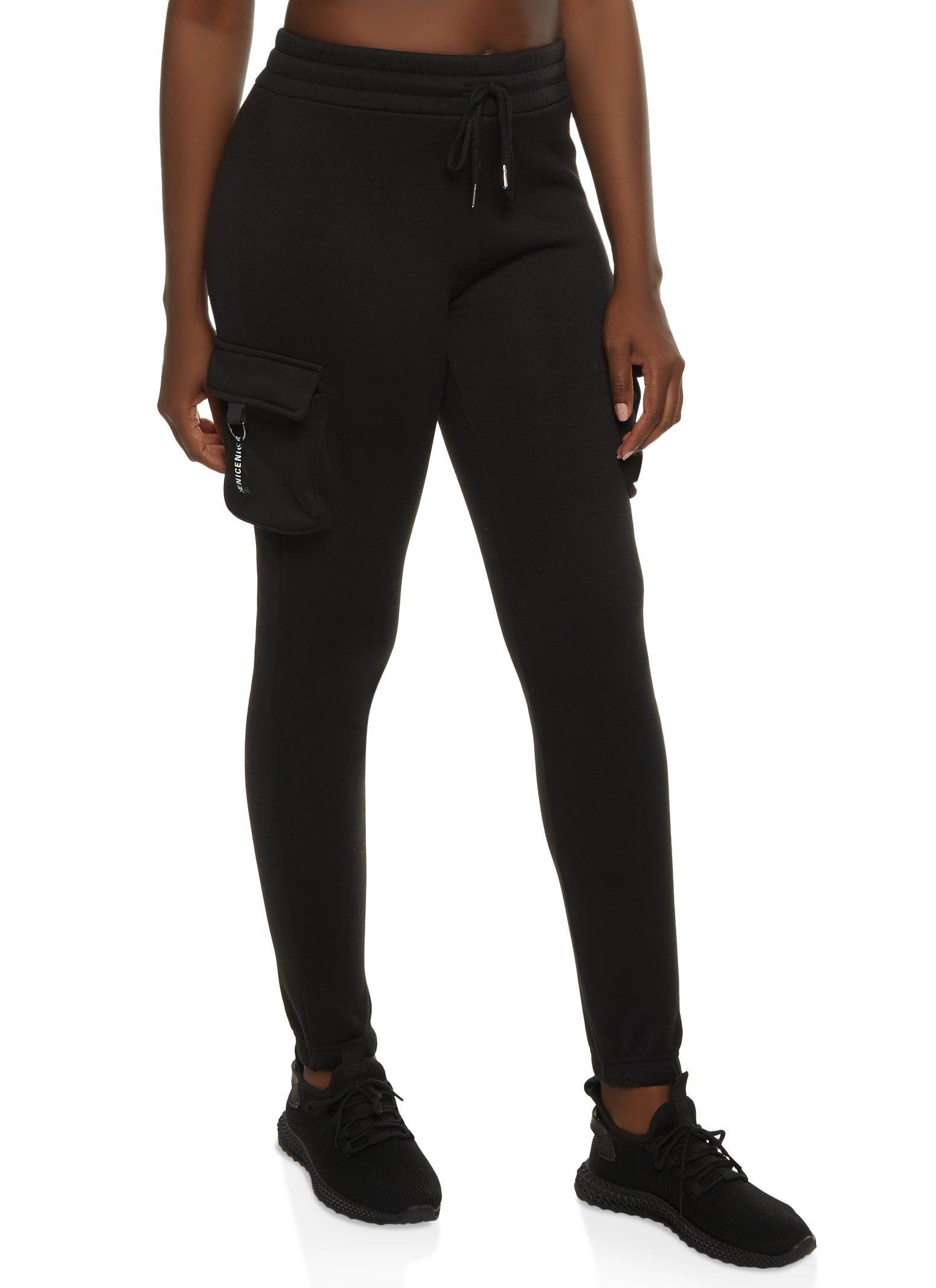 Drawstring Cargo Pocket Sweatpants sold by Rainbow