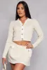 Daisy Contrast Trim Button Front Cardigan sold by Rainbow