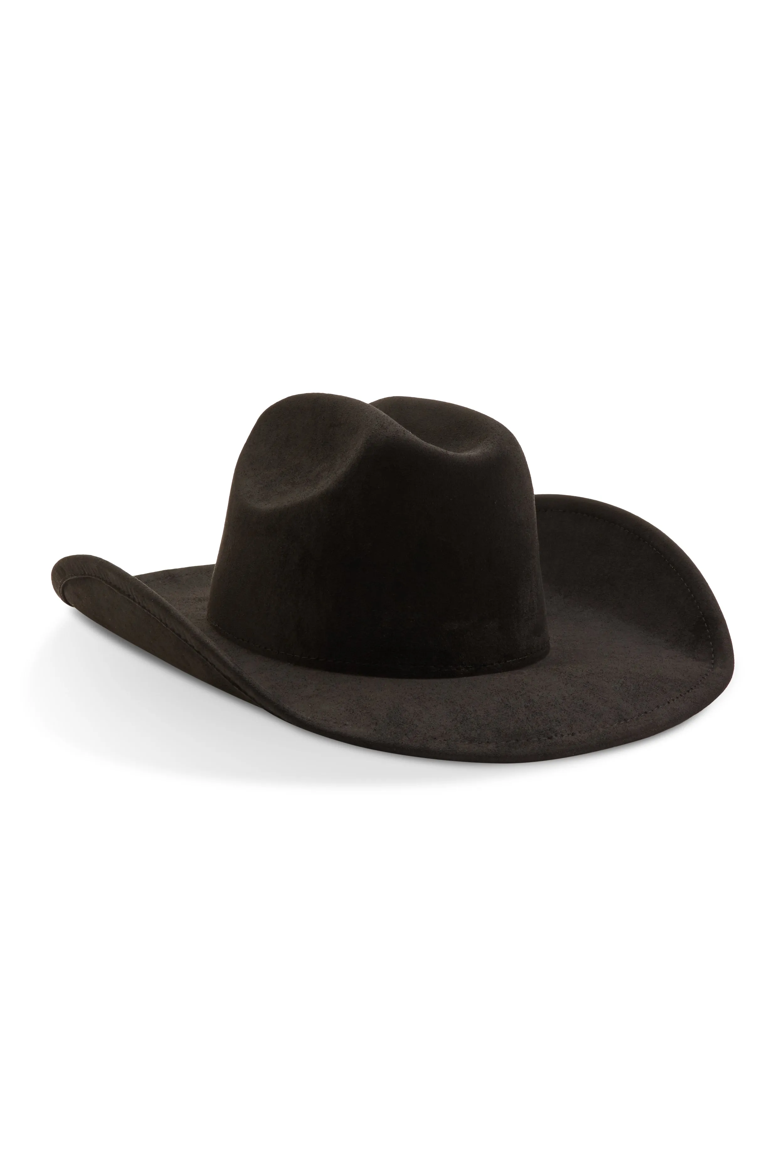 Basic Faux Suede Cowboy Hat sold by Rainbow product image thumbnail 3