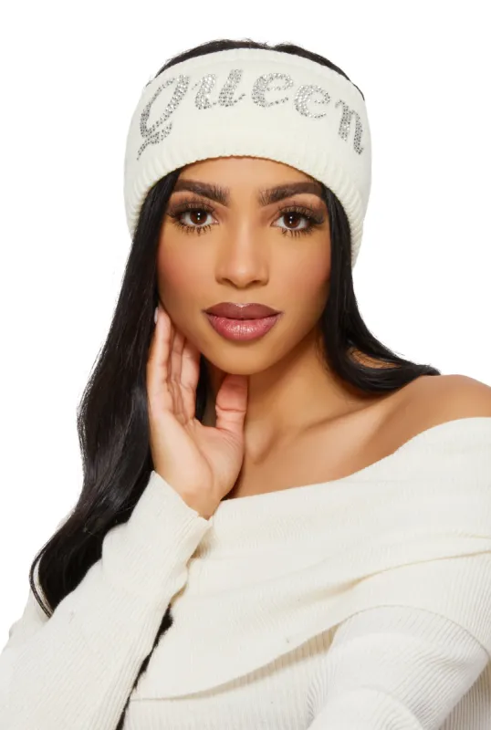 Rhinestone Queen Headband sold by Rainbow