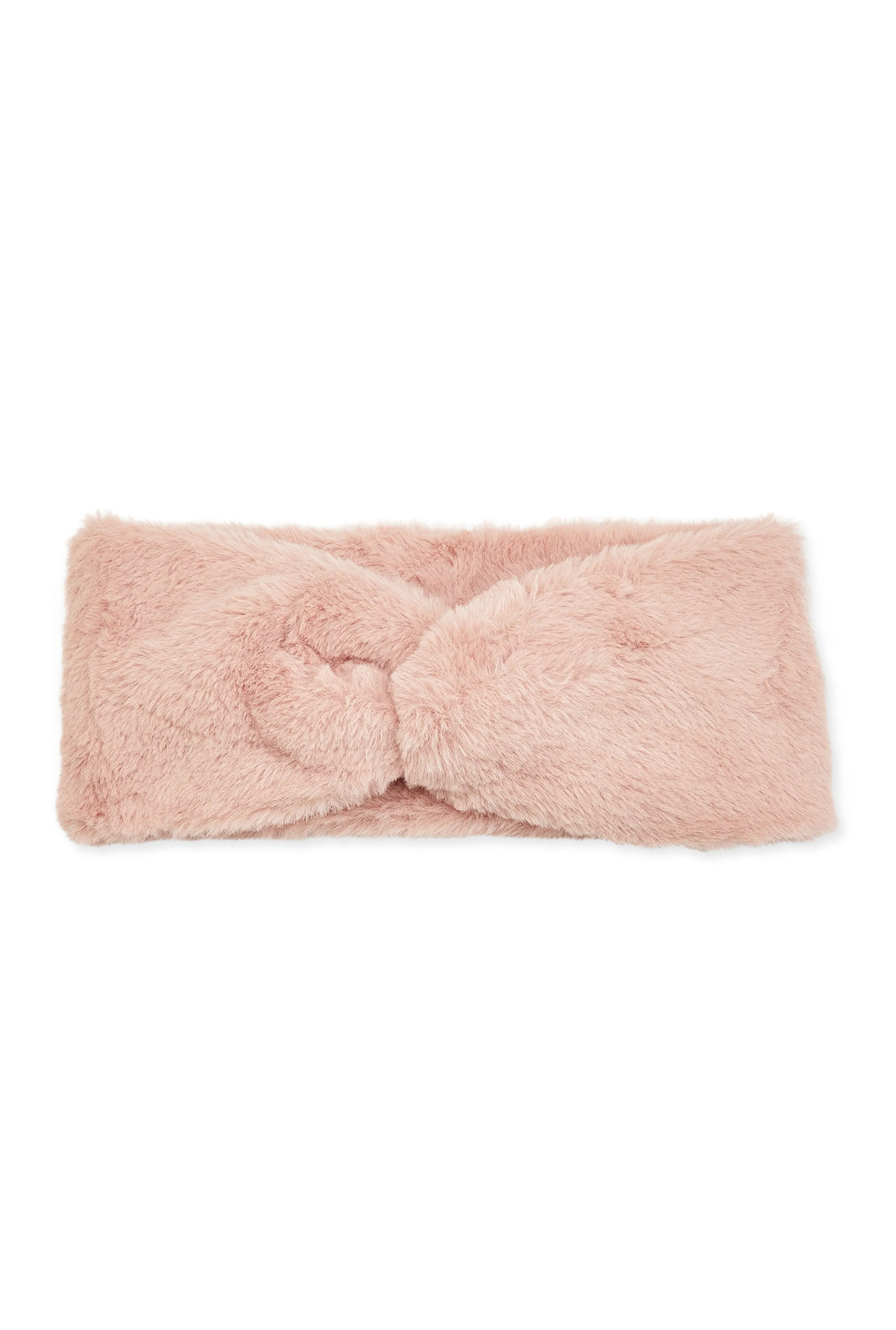 Twist Front Faux Fur Headband sold by Rainbow product image thumbnail 3