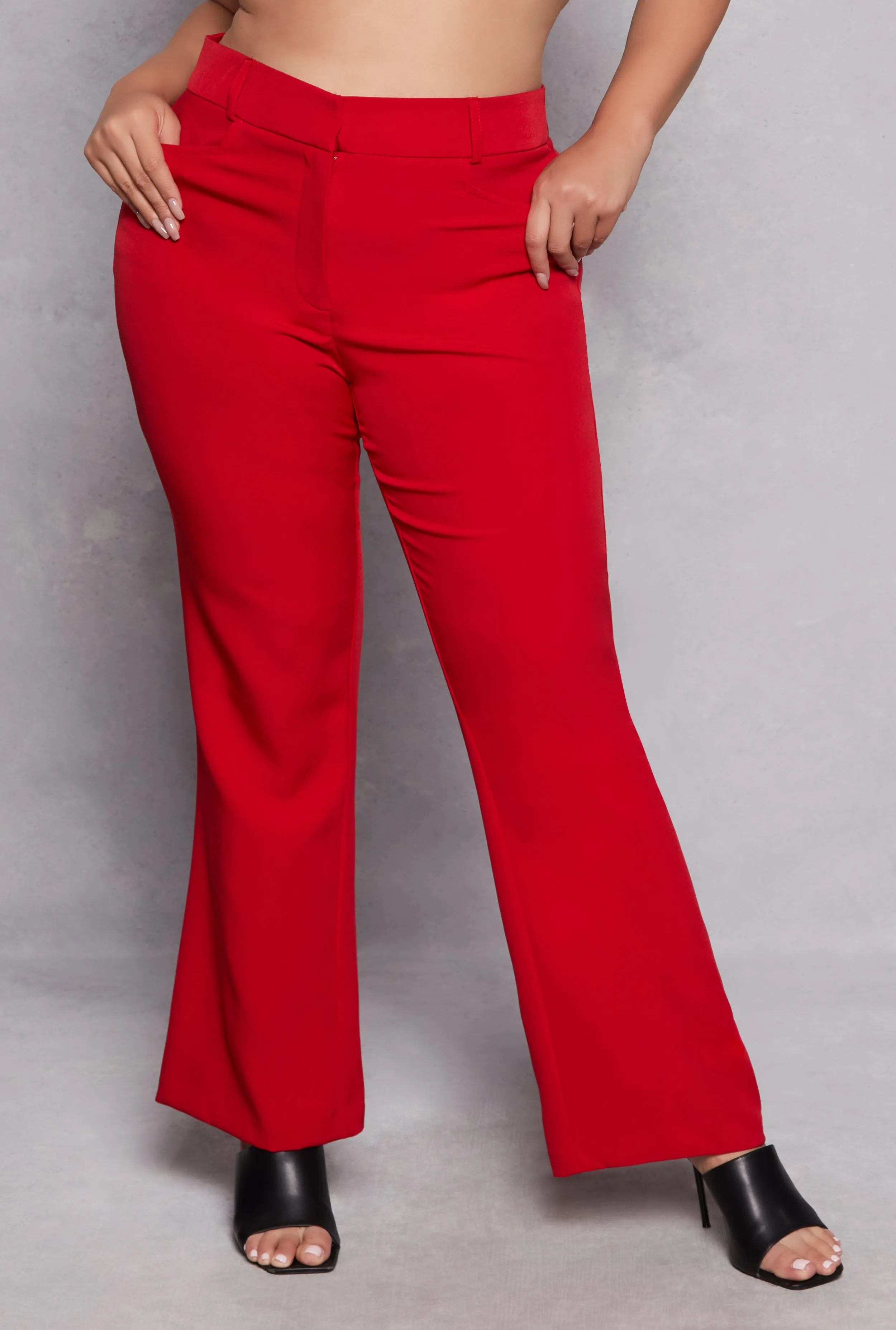 Plus Size Flared Dress Pants sold by Rainbow product image thumbnail 2