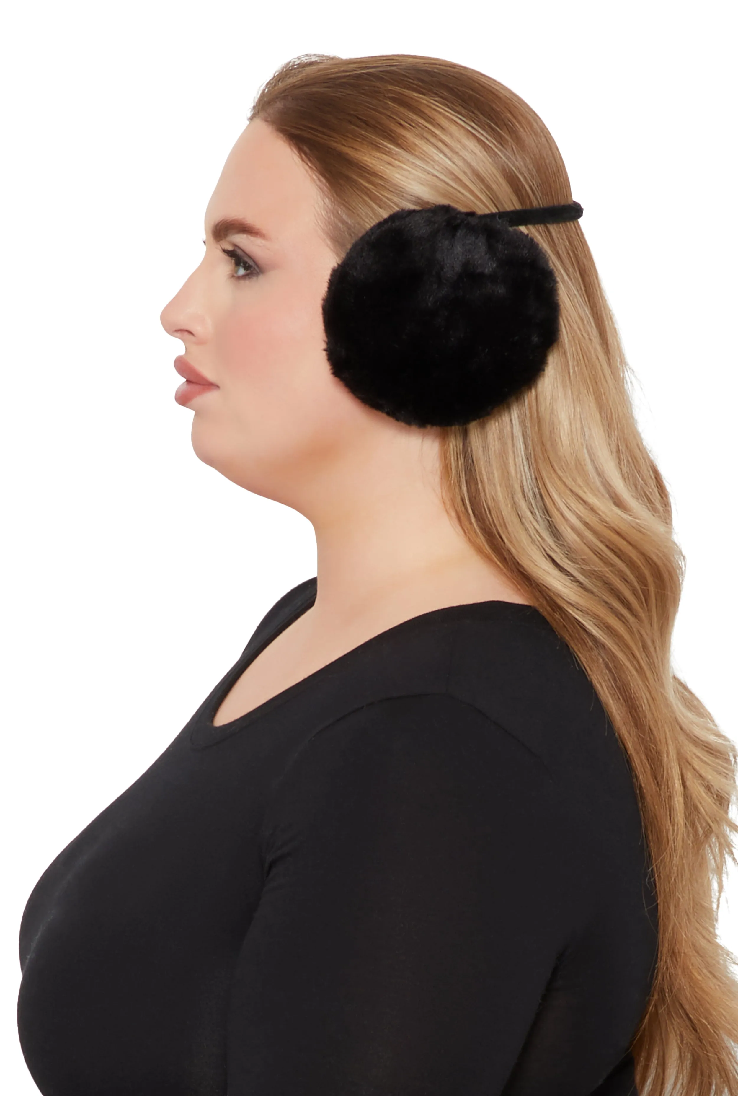 Faux Fur Earmuffs sold by Rainbow product image thumbnail 2