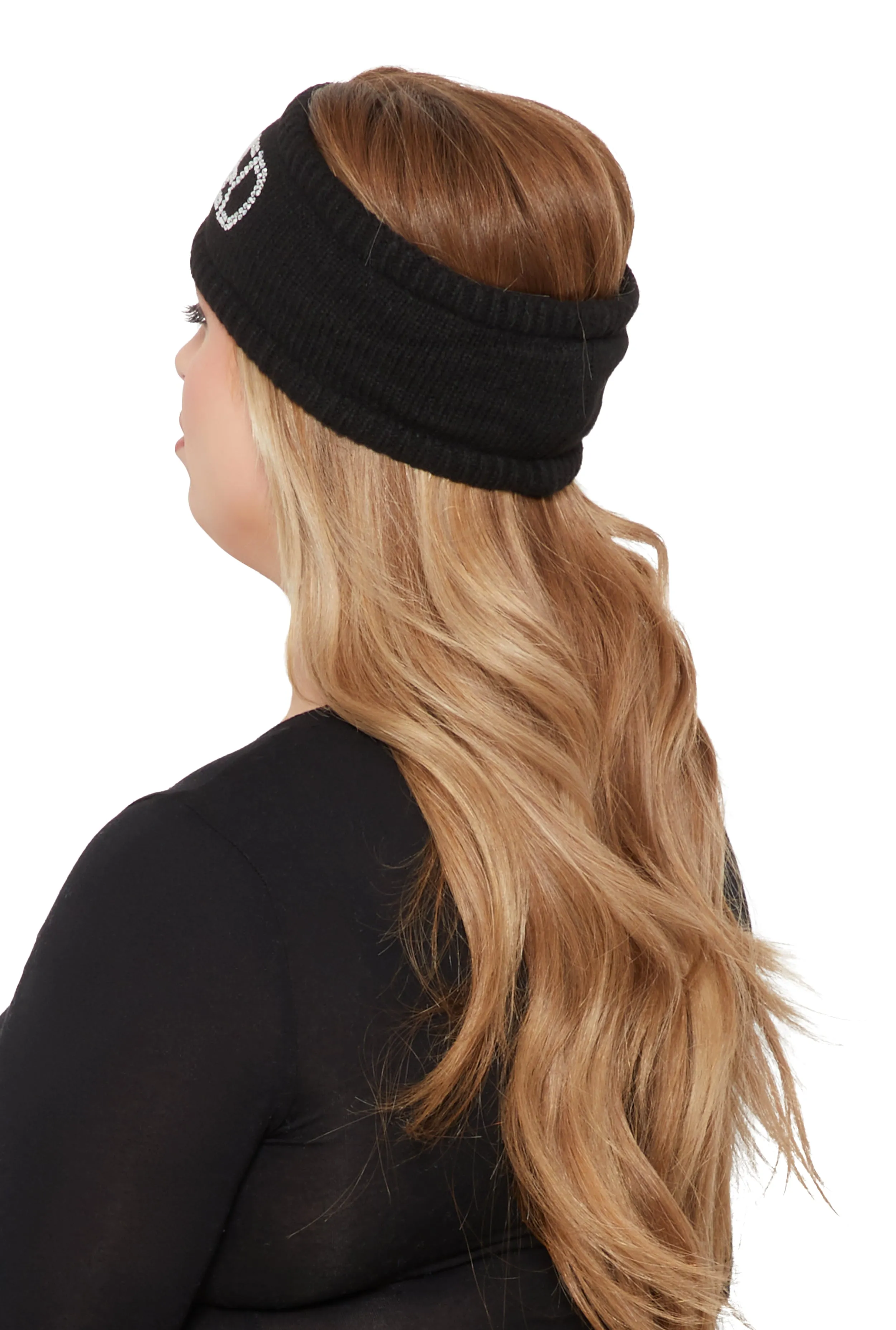 Rhinestone Blessed Headband sold by Rainbow product image thumbnail 2