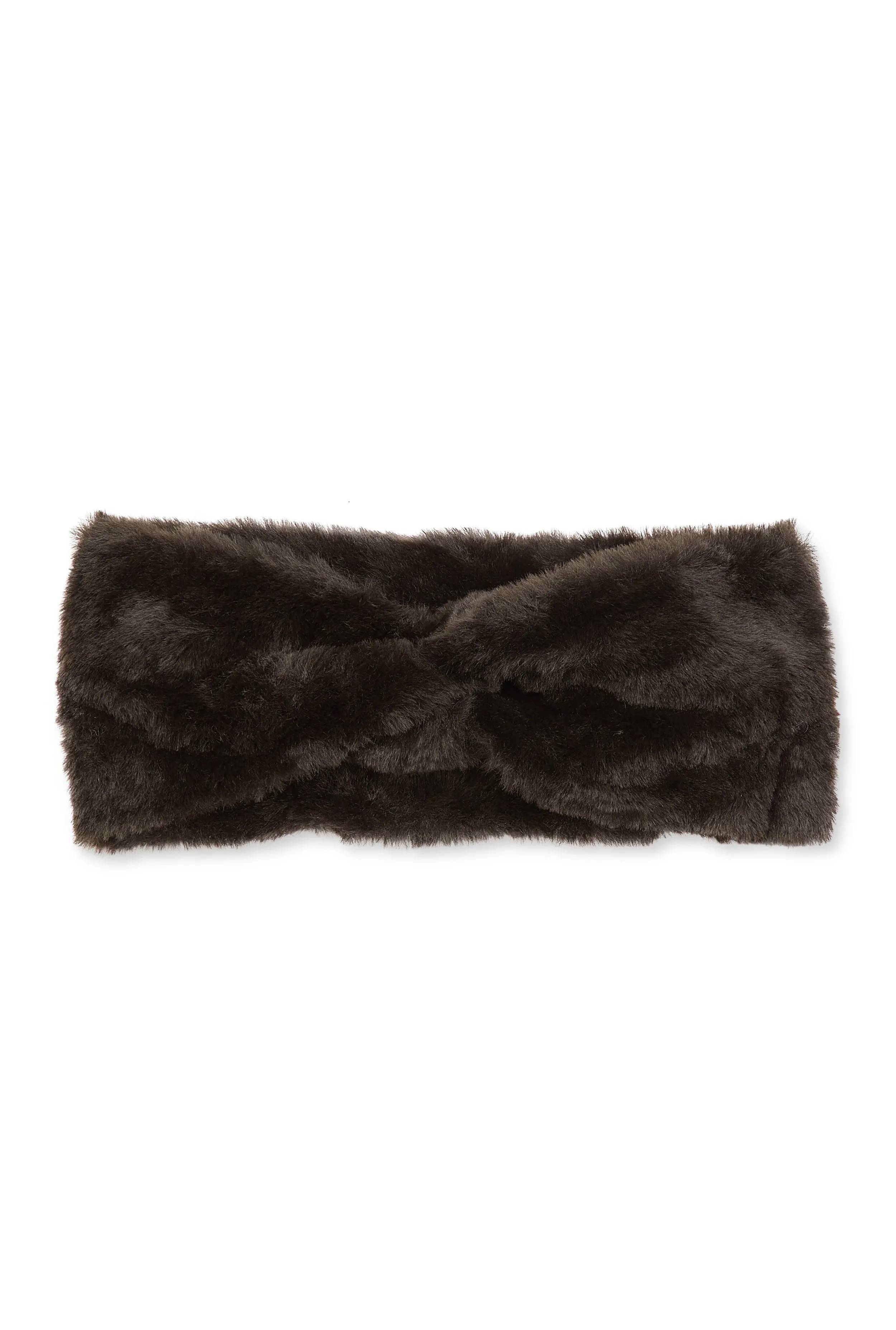 Twist Front Faux Fur Headband sold by Rainbow product image thumbnail 3