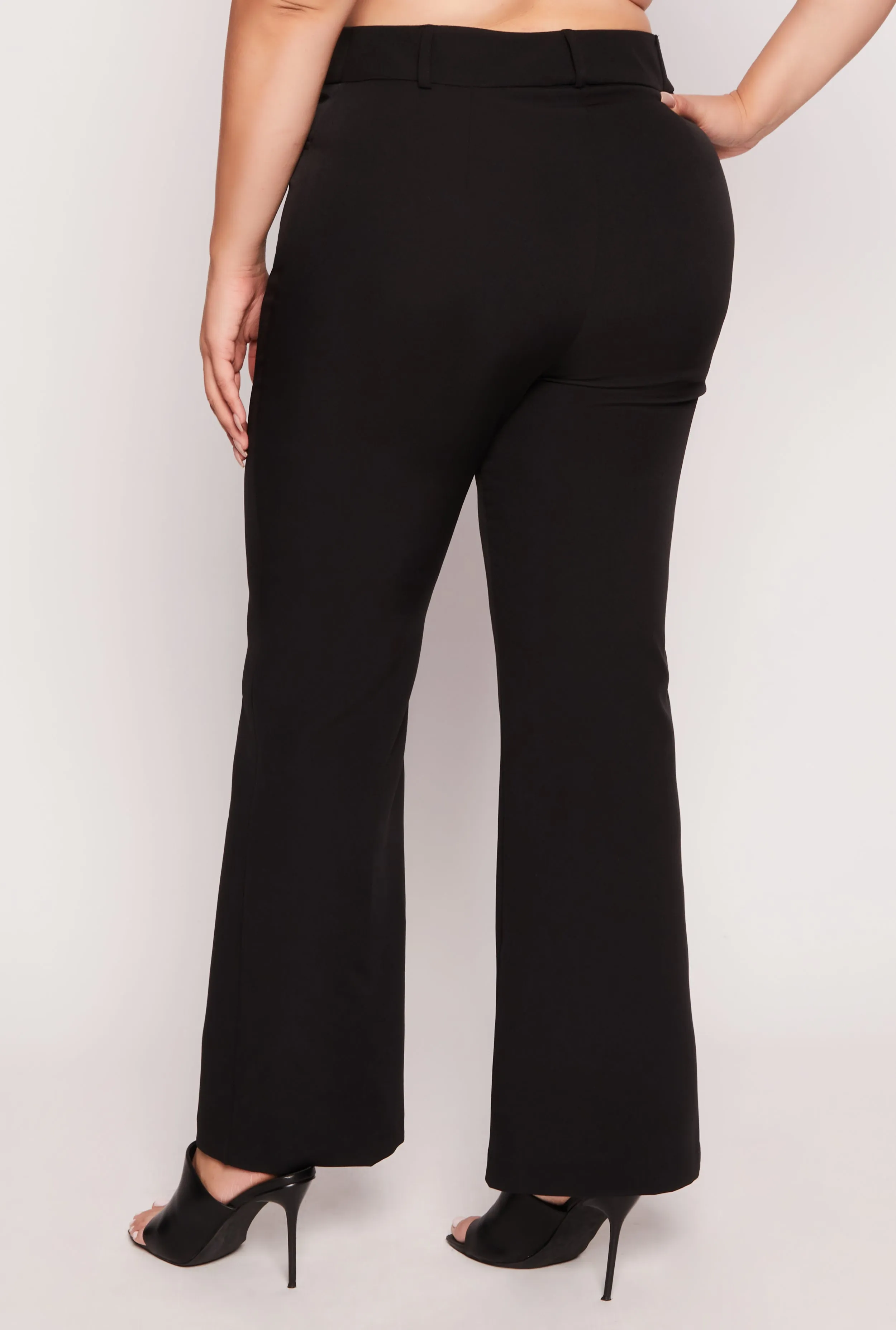 Plus Size Flared Dress Pants sold by Rainbow product image thumbnail 3