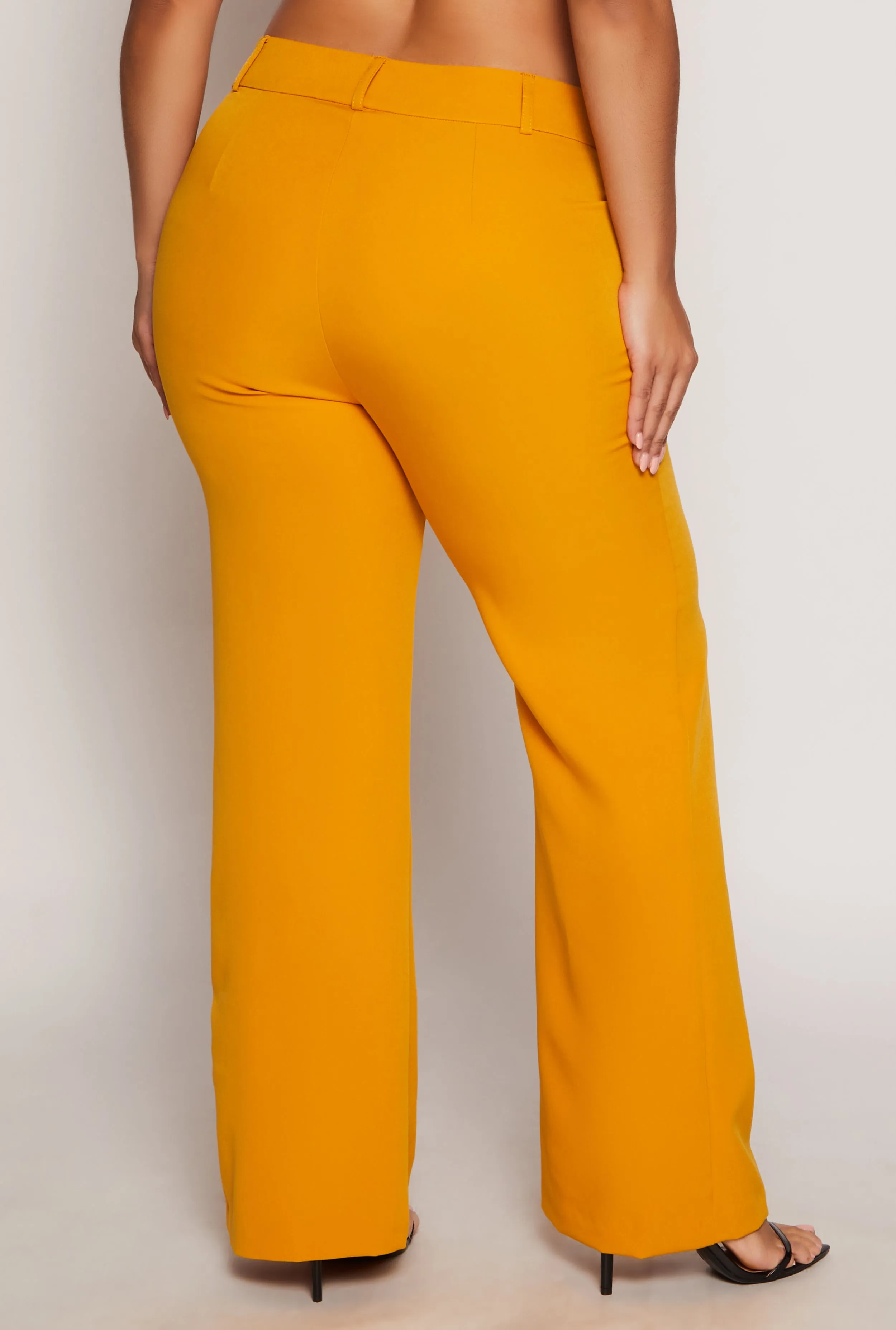 Plus Size Flared Dress Pants sold by Rainbow product image thumbnail 3