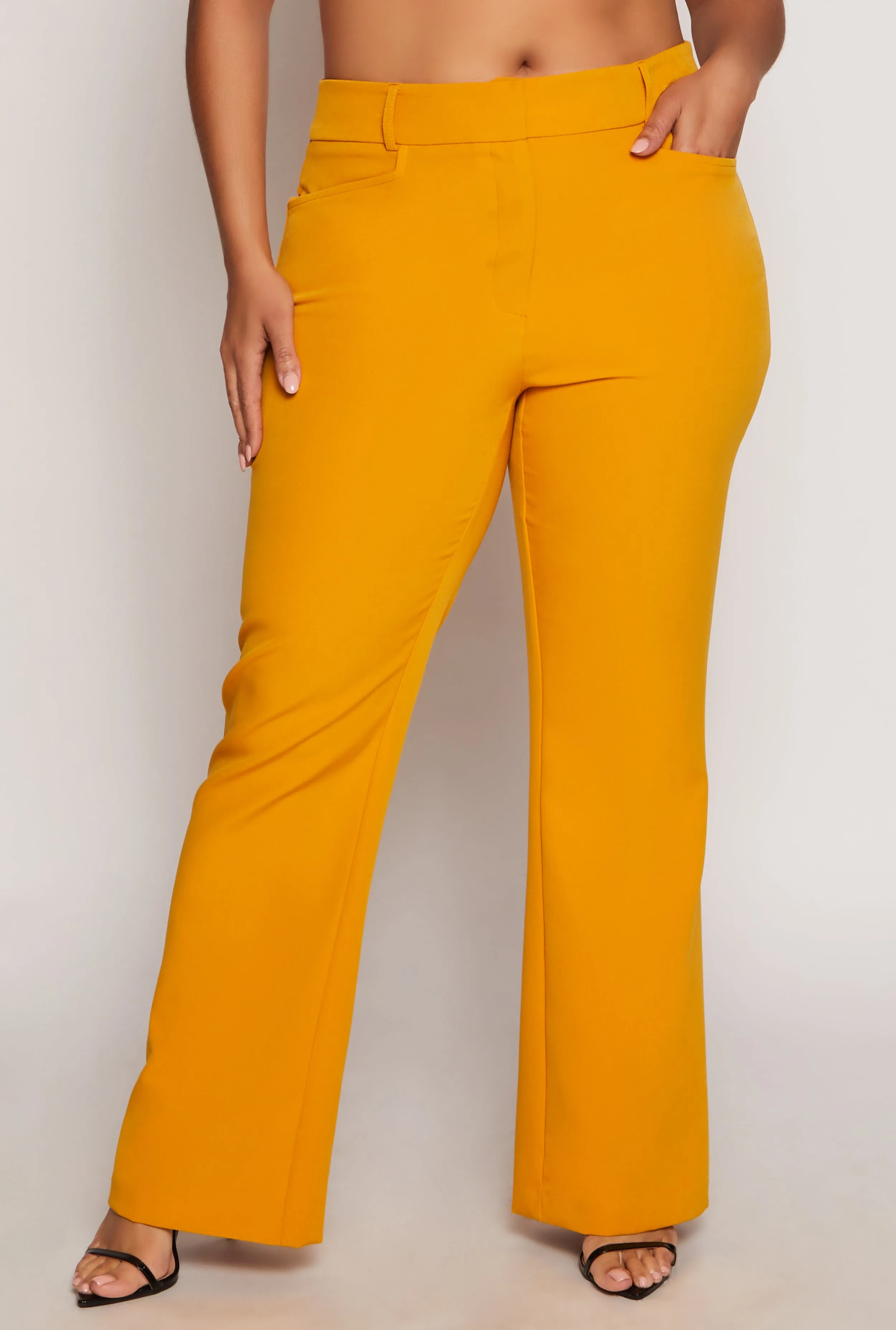 Plus Size Flared Dress Pants sold by Rainbow product image thumbnail 2