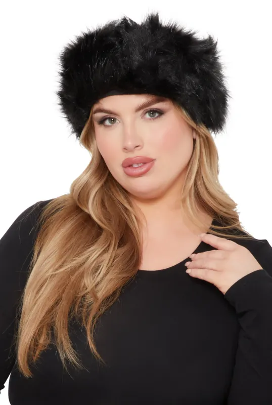 Faux Fur Headband sold by Rainbow