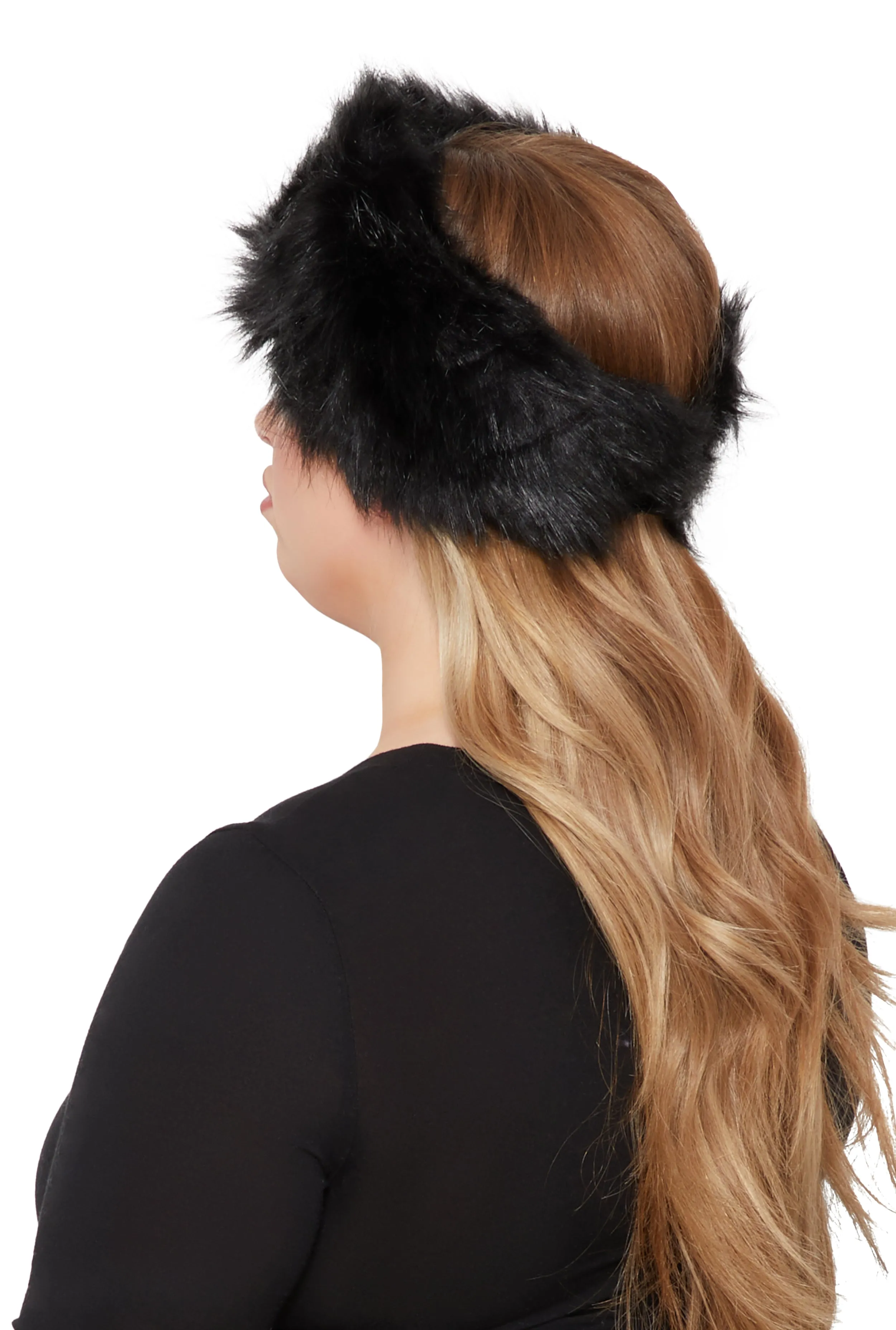Faux Fur Headband sold by Rainbow product image thumbnail 2