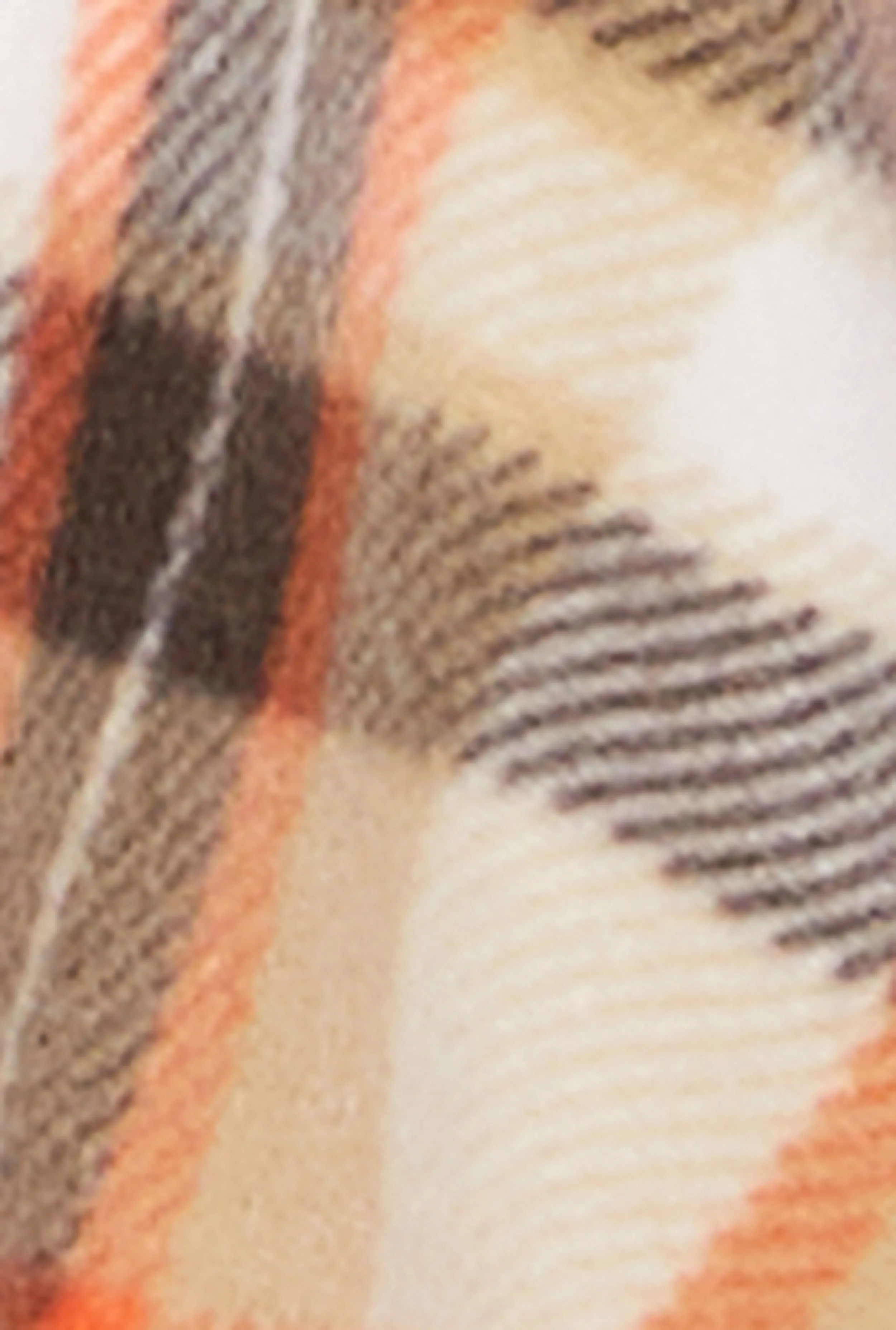 Plus Size Plaid Zip Front Shacket sold by Rainbow product image thumbnail 4