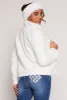 Mock Neck Faux Fur Jacket sold by Rainbow