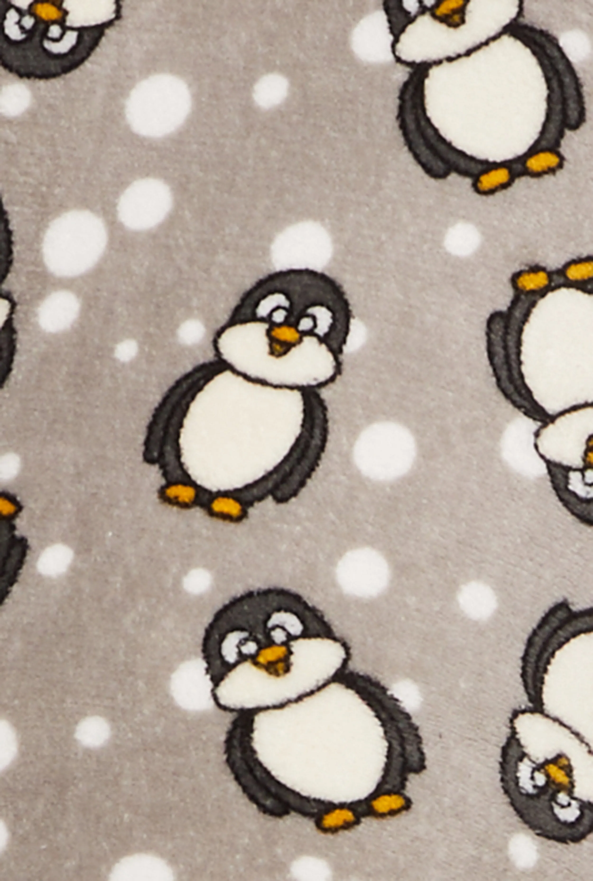 Plus Size Penguin Print Pajama Top and Pants Set sold by Rainbow product image thumbnail 4