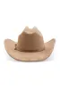 Rhinestone Buckle Faux Suede Cowboy Hat sold by Rainbow