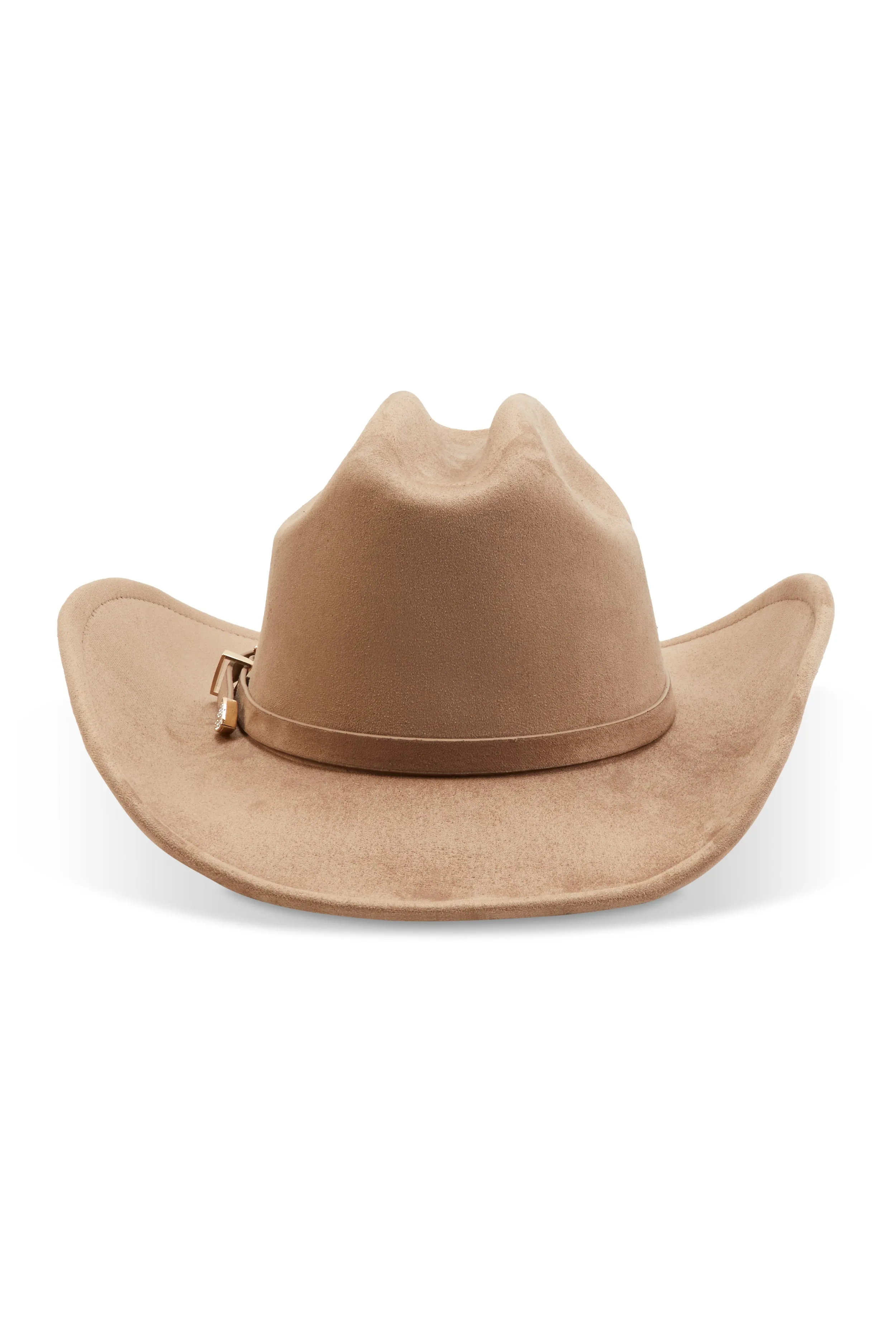 Rhinestone Buckle Faux Suede Cowboy Hat sold by Rainbow product image thumbnail 5