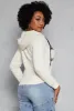 Plus Size Brooklyn Graphic Zip Front Hoodie sold by Rainbow