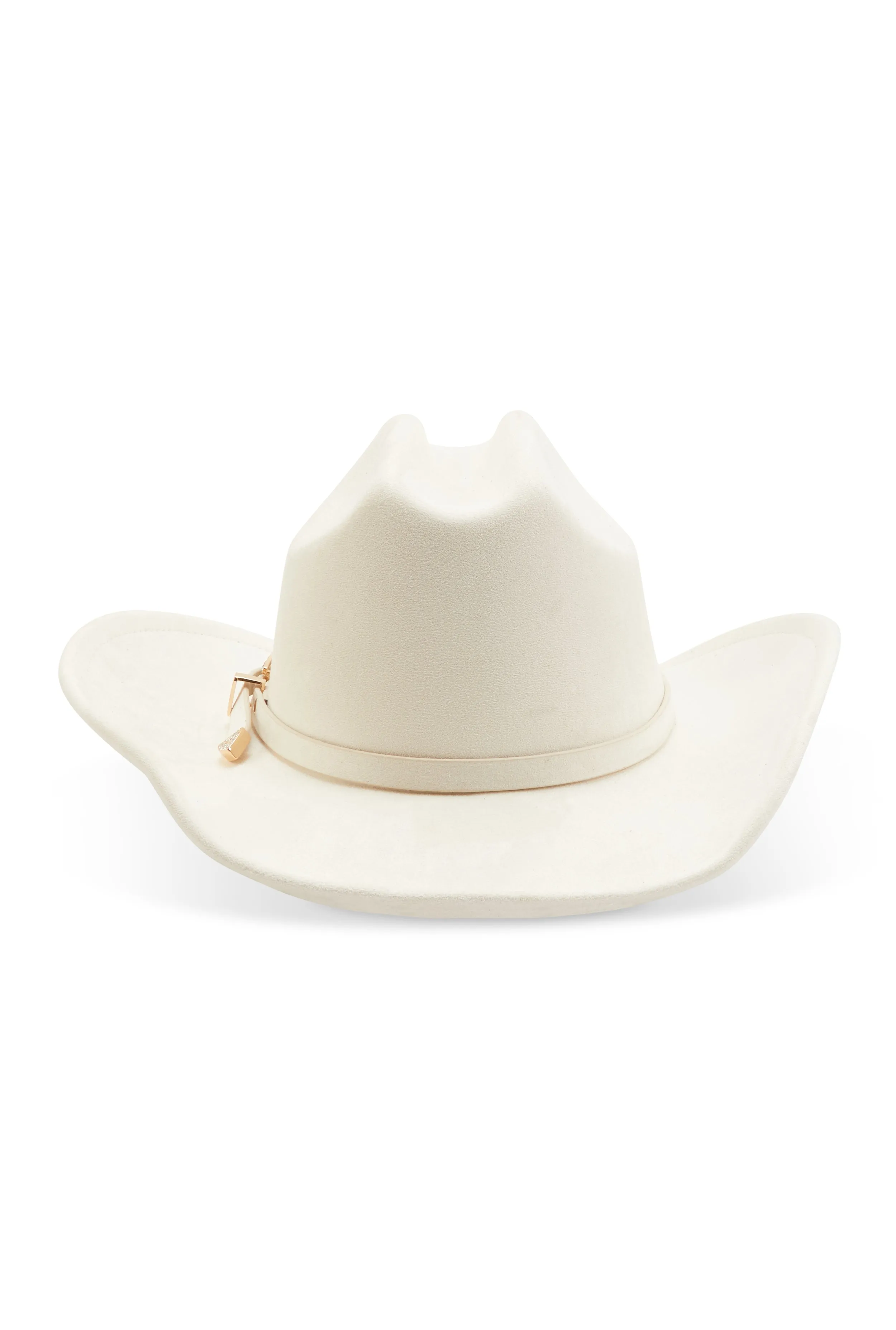 Rhinestone Buckle Faux Suede Cowboy Hat sold by Rainbow product image thumbnail 5