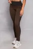 Geometric Print High Waist Leggings sold by Rainbow