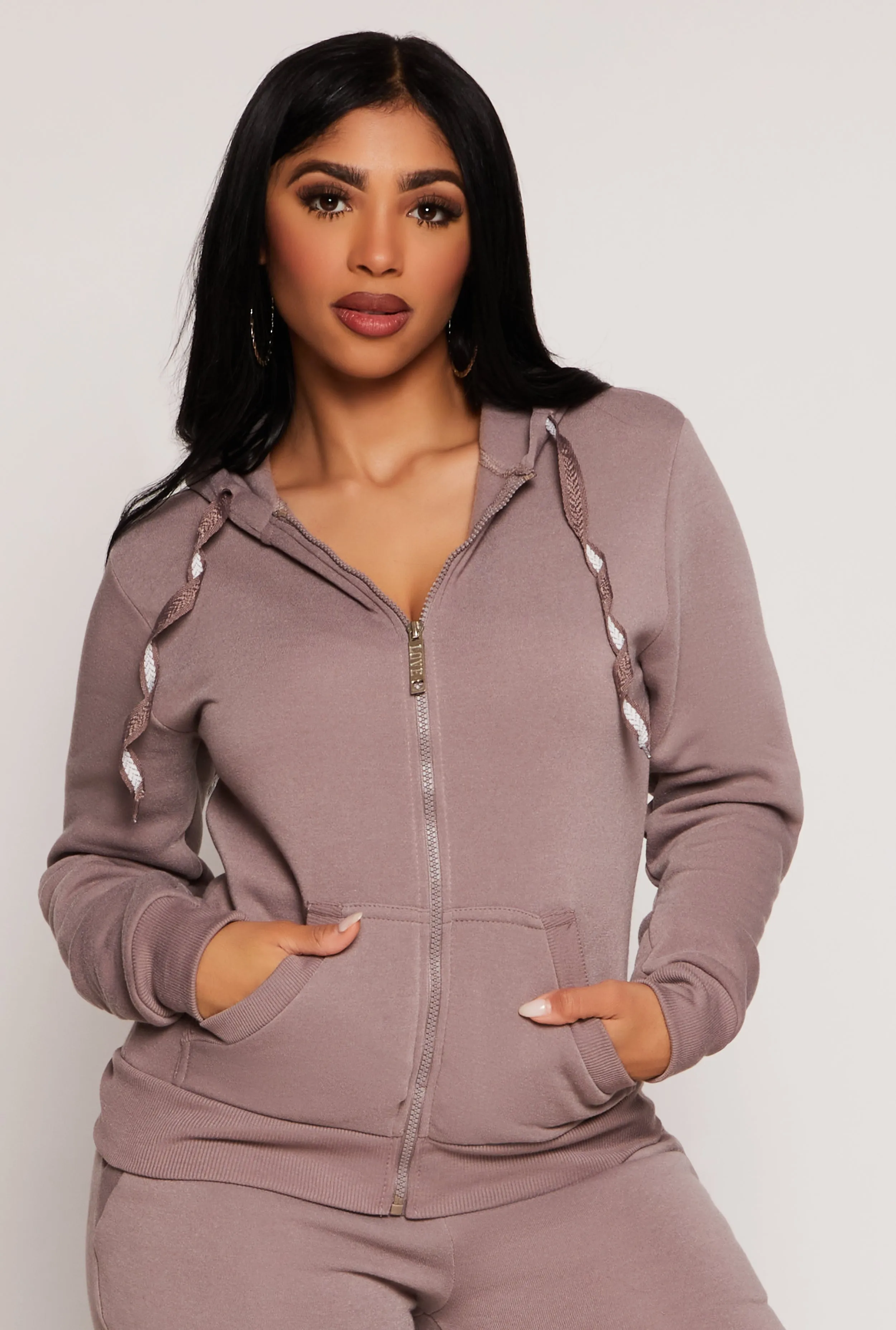 Fleece Full Zip Hoodie sold by Rainbow