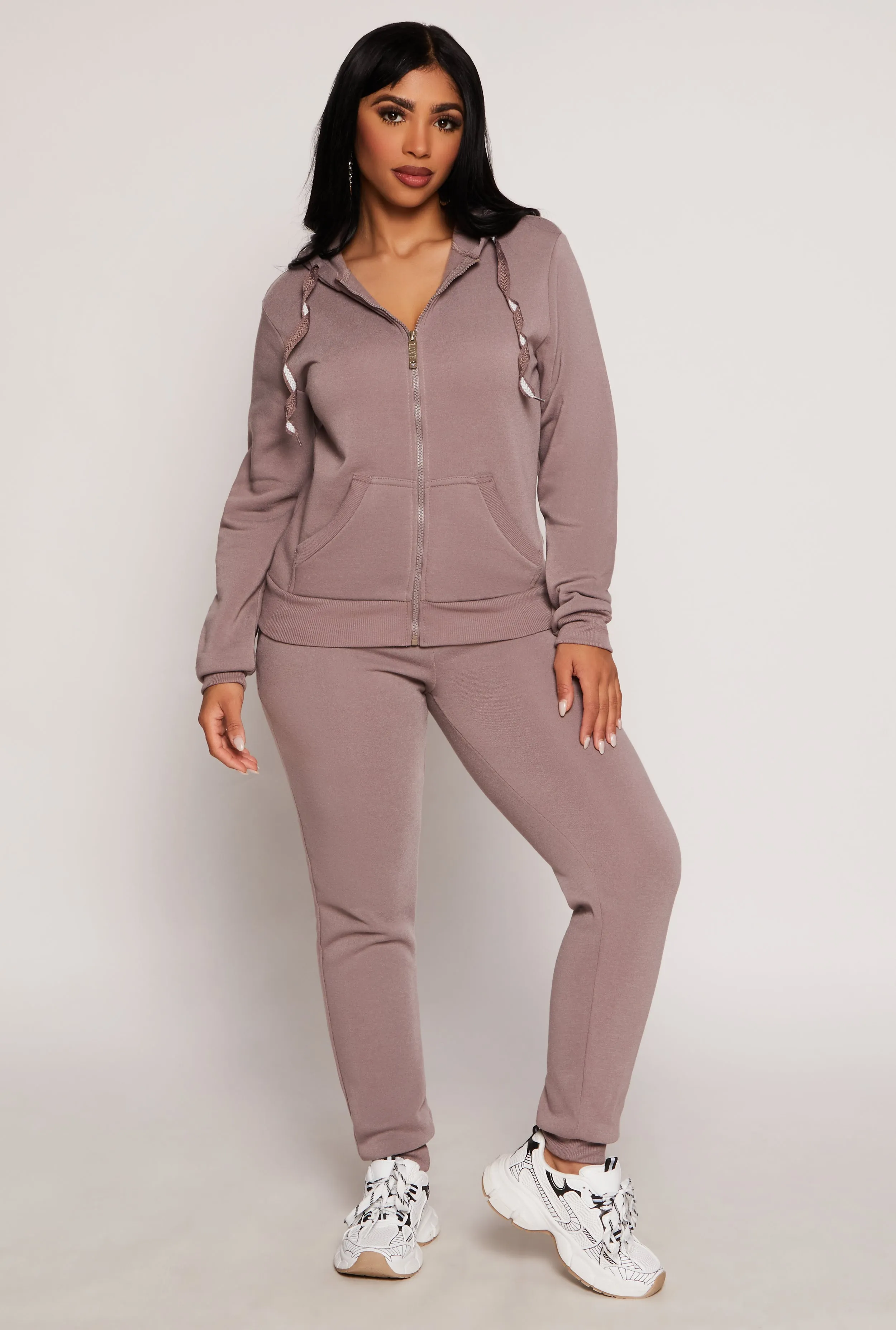 Fleece Full Zip Hoodie sold by Rainbow product image thumbnail 2